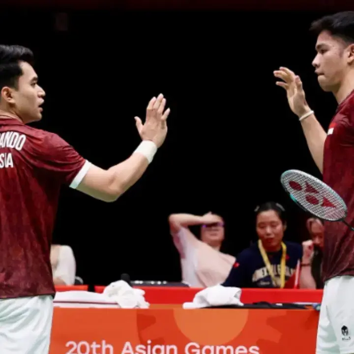 Timnas Bulu Tangkis Putra Indonesia Berhasil Torehkan Emas Perdana di Asian Games 2026