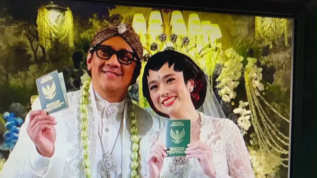 Andre Dan Amanda Menikah