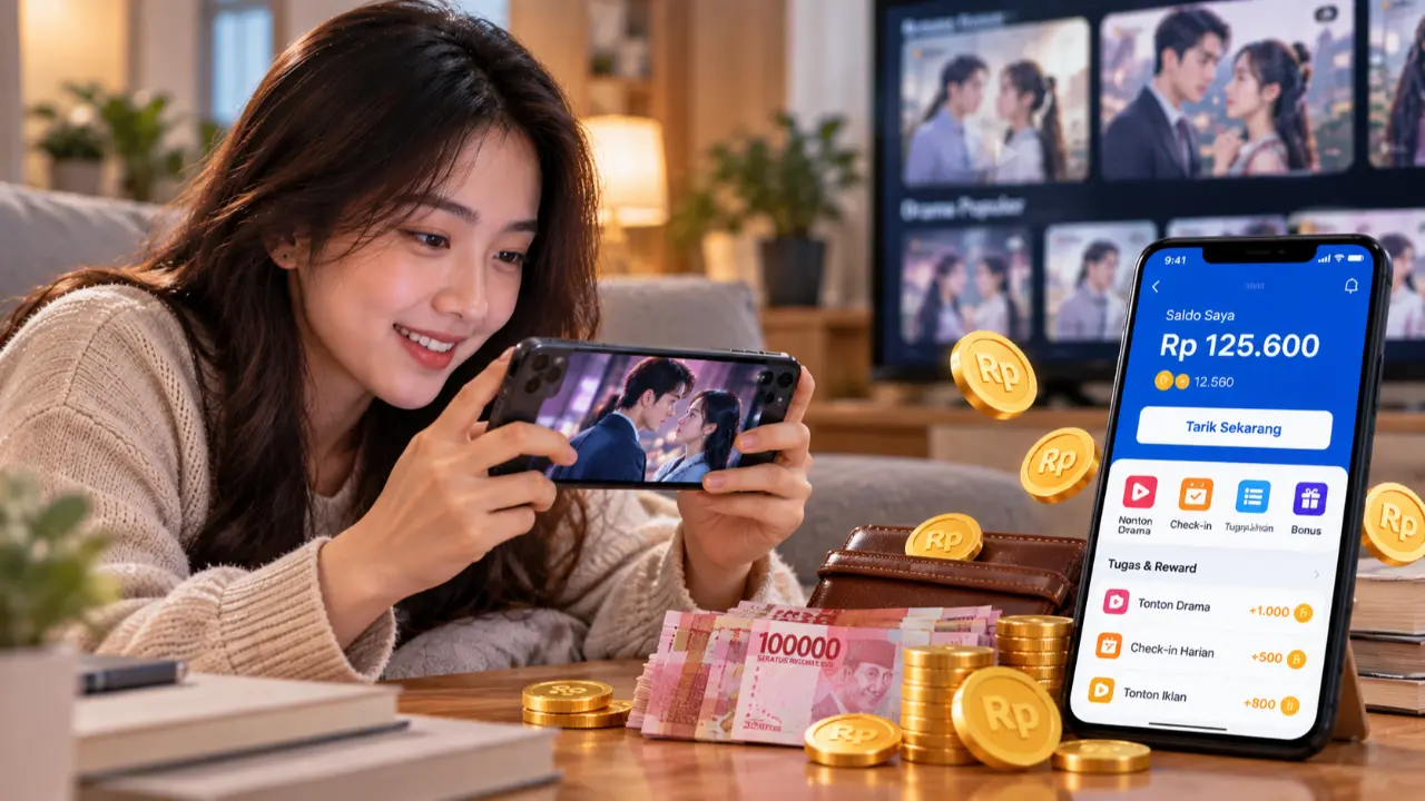 5 Aplikasi Nonton Drama Penghasil Uang Terbaru 2026, Kumpulkan Reward Sambil Streaming