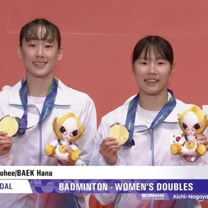 Baek Ha Na/Lee So Hee Juara Asian Games 2026, Usai Kalahkan Liu/Tan di Partai Final