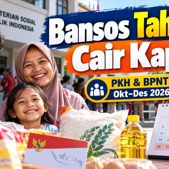 Bansos Tahap 4 2026 Kapan Cair? Ini Jadwal PKH dan BPNT Oktober–Desember