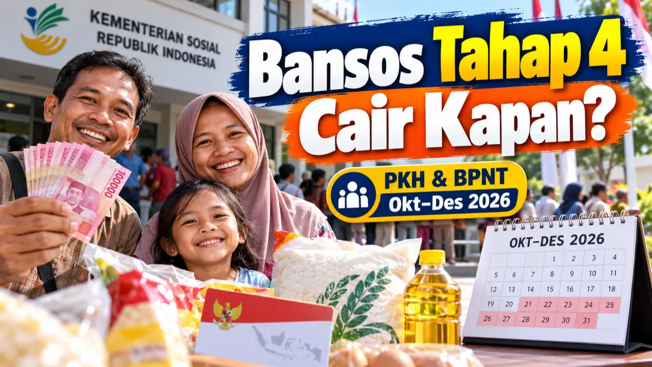Bansos Tahap 4 Kapan Cair
