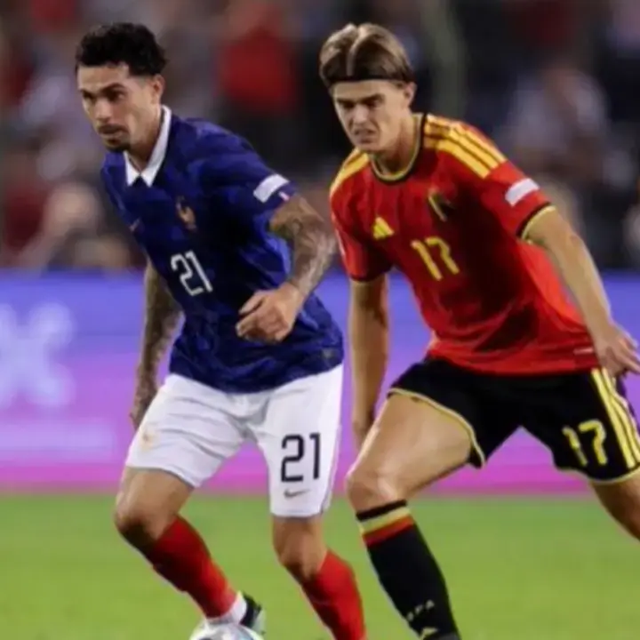 Hasil Belgia vs Prancis di UEFA Nations League