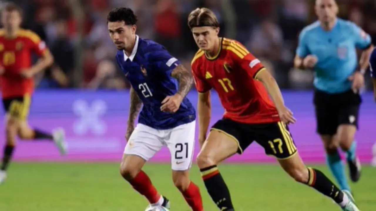 Hasil Belgia vs Prancis di UEFA Nations League
