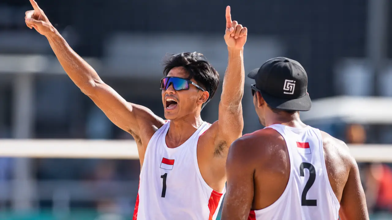 Bintang / Sofyan Atlit Voli Pantai Indonesia di Asian Games 2026