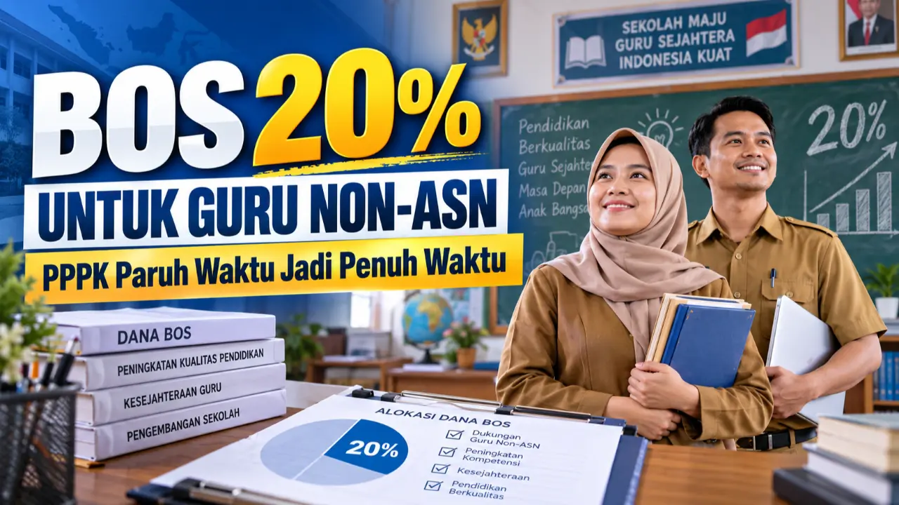 bos 20% untuk guru non ASN