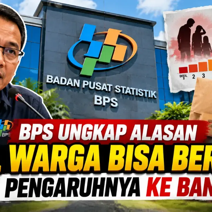 BPS Ungkap Alasan Desil Warga Bisa Berubah dan Pengaruhnya ke Bansos