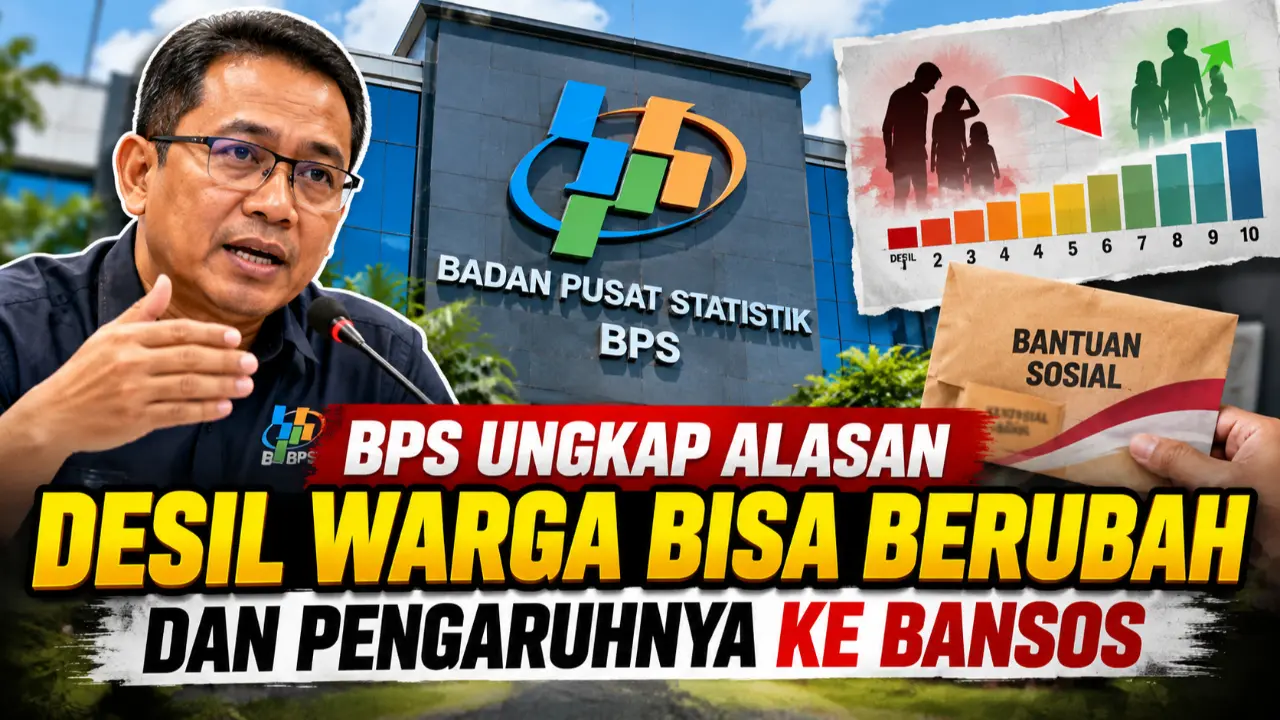 BPS Ungkap Alasan Desil Berubah