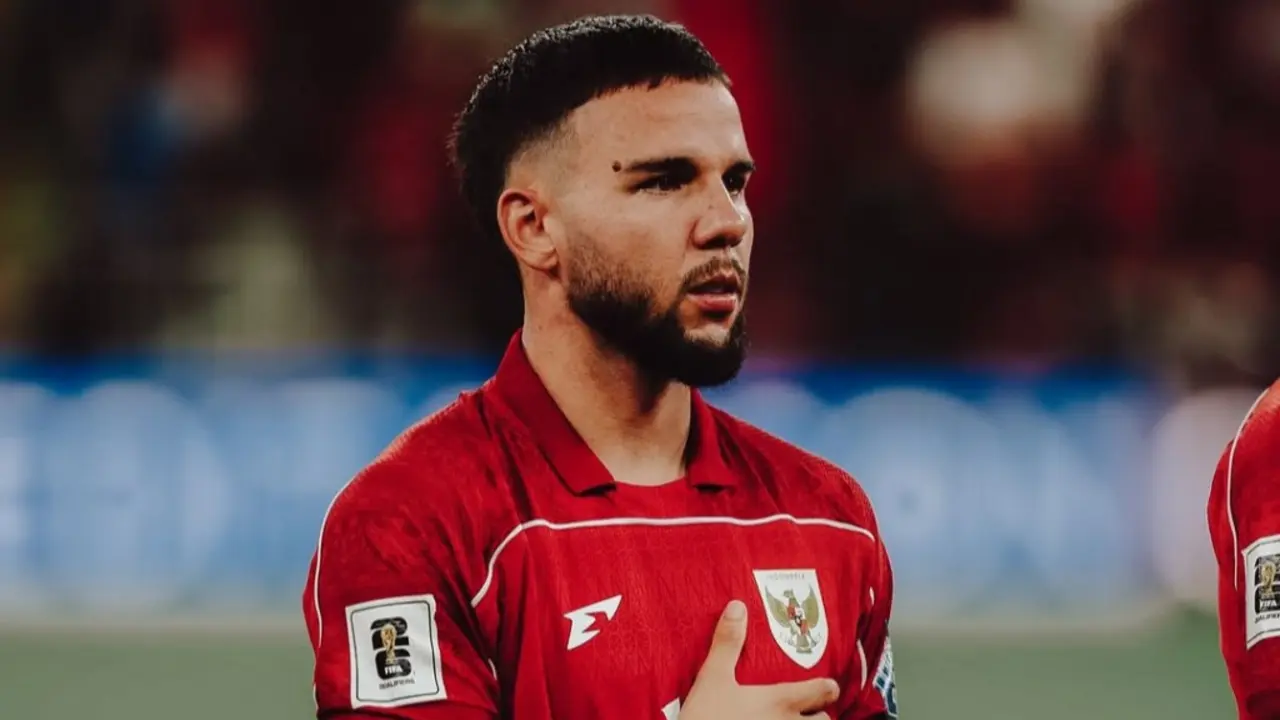 Calvin Verdonk pemain andalan Timnas Indonesia