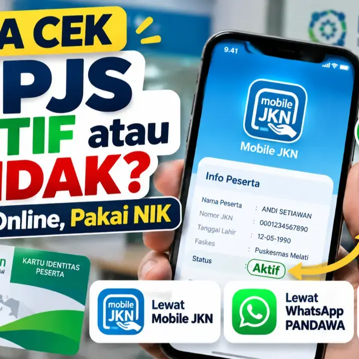 Cara Cek BPJS Aktif atau Tidak Secara Online Bisa Pakai NIK