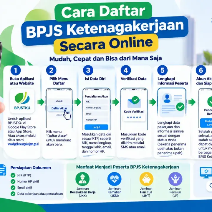 Panduan Lengkap Cara Daftar BPJS Ketenagakerjaan Secara Online