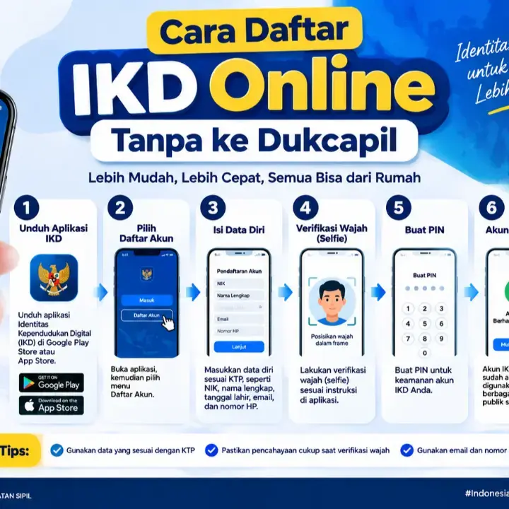 Panduan Lengkap Cara Daftar IKD Online Tanpa ke Dukcapil