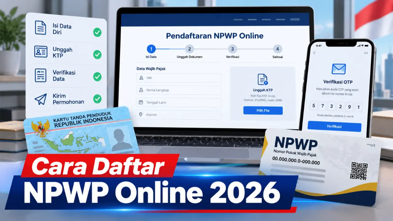 Cara Daftar NPWP Online 2026