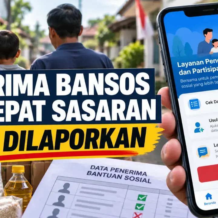 Penerima Bansos Tidak Tepat Sasaran Bisa Dilaporkan, Begini Caranya