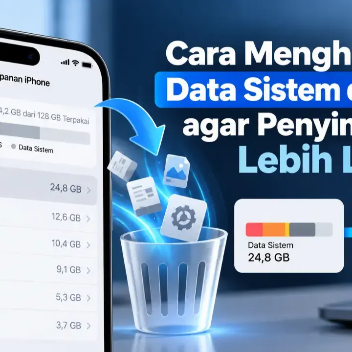 Cara Menghapus Data Sistem di iPhone agar Penyimpanan Lebih Lega