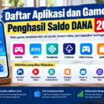 Daftar Aplikasi dan Game Penghasil Saldo DANA 2026