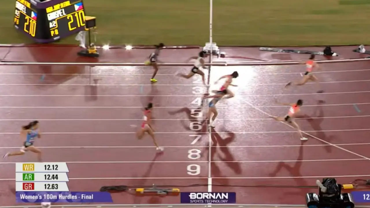 Dina Aulia Atlet Lari gawang putri 100m