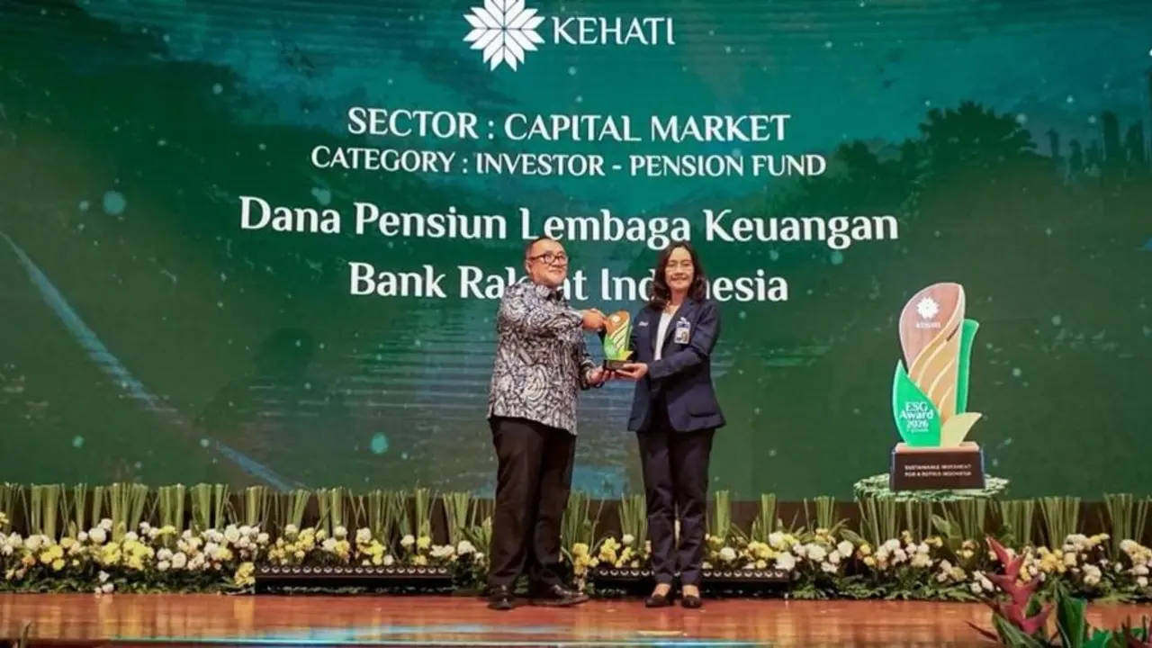 DPLK BRI Raih Kehati ESG Award 2026