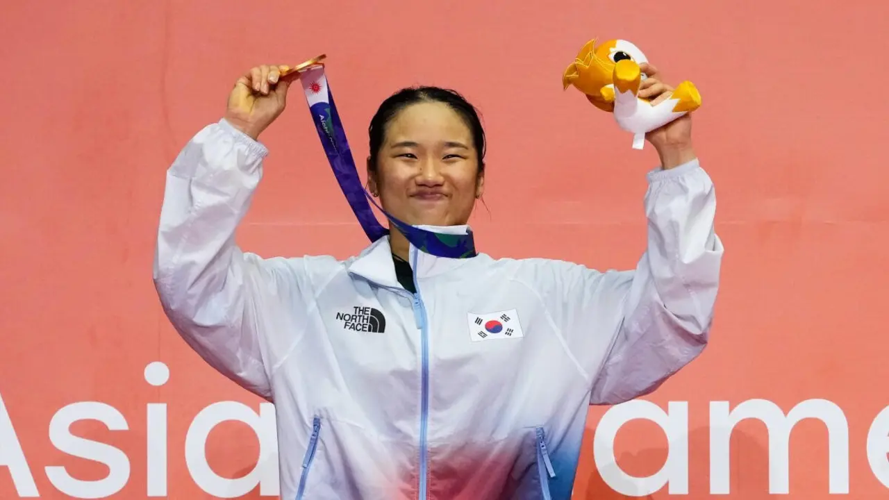 An Se-Young meraih medali emas Asian Games 2026