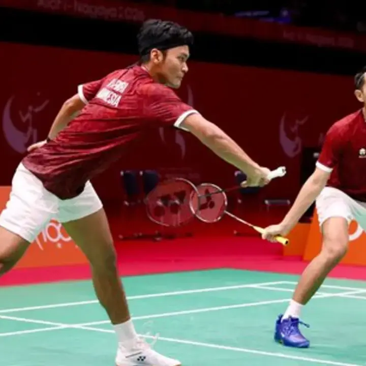 Fajar Alfian/Fikri Menang dan Melaju ke Perempat Final Asian Games 2026