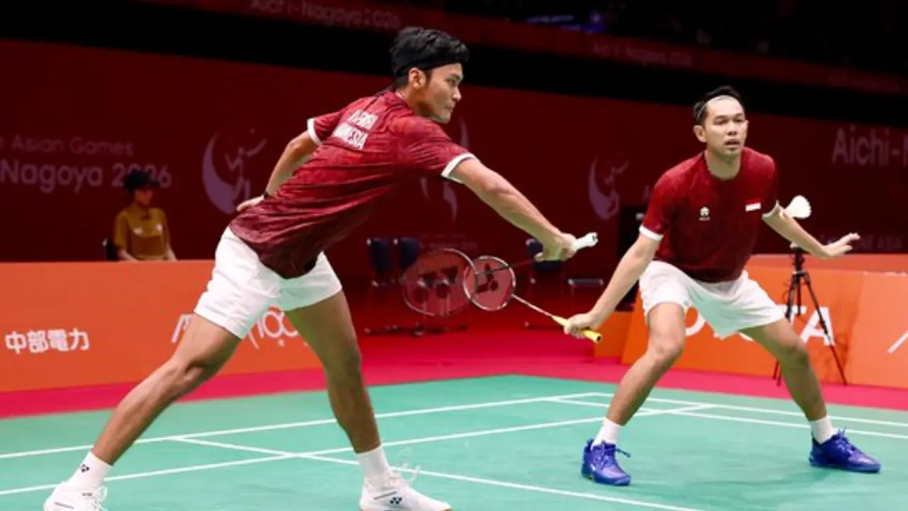 Fajar/ Fikri melaju ke perempat final Asian Games 2026