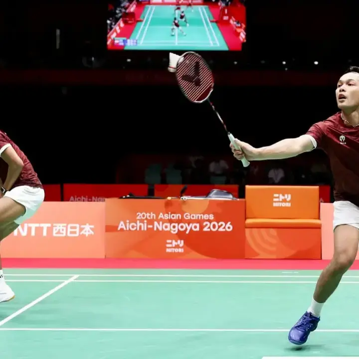 Fajar/Fikri Tumbang, Tim Bulutangkis Putra Indonesia Ketinggalan 0-2 dari China