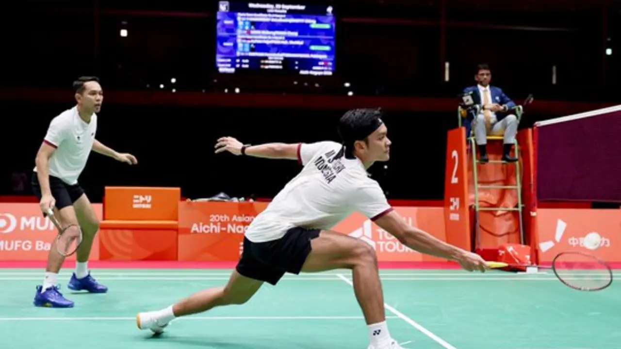Fajar/Rian menang atas Thailan di Asian Games 2026
