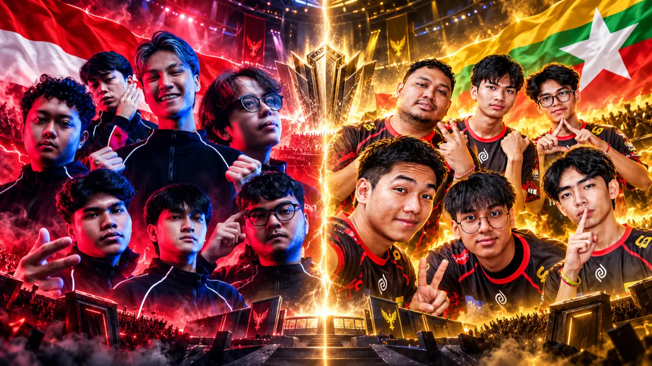 Final MLBB Asian Games 2026 Indonesia vs Myanmar