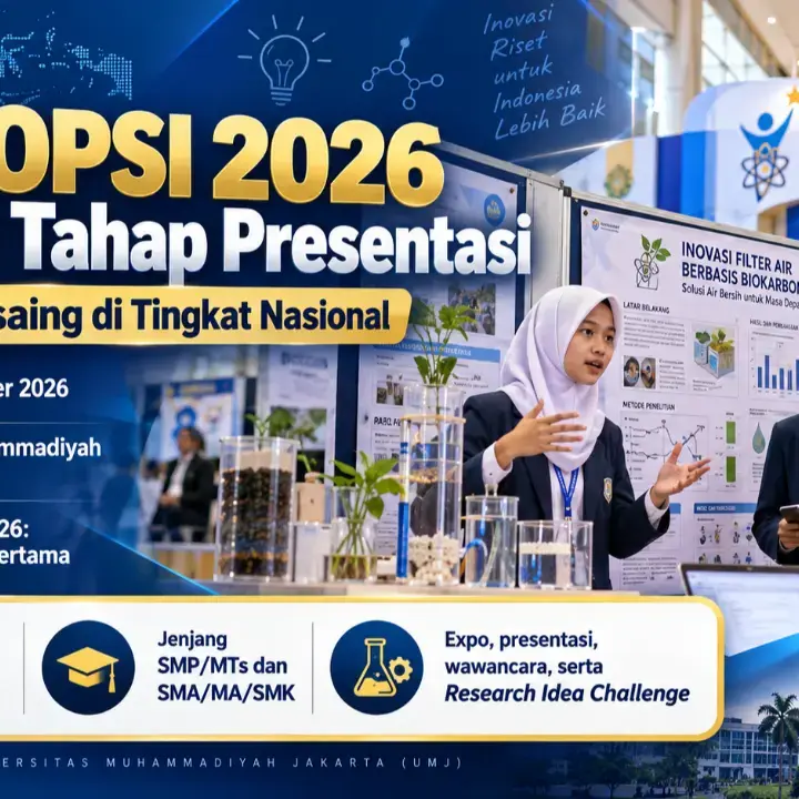 Final OPSI 2026 Masuki Tahap Presentasi, 125 Tim Bersaing di Tingkat Nasional