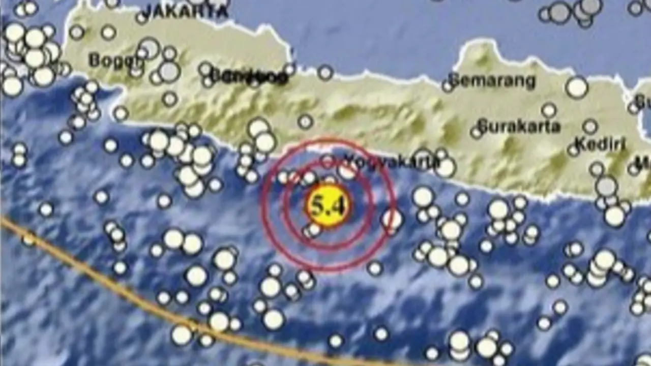 Gempa Cilacap 5,4 MAG