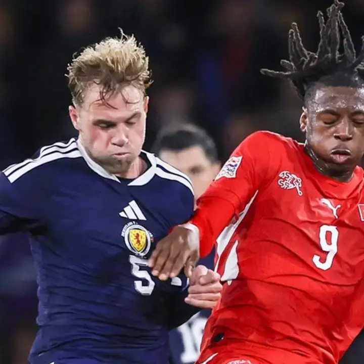 Hasil Skotlandia vs Swiss di UEFA Nations League 2026