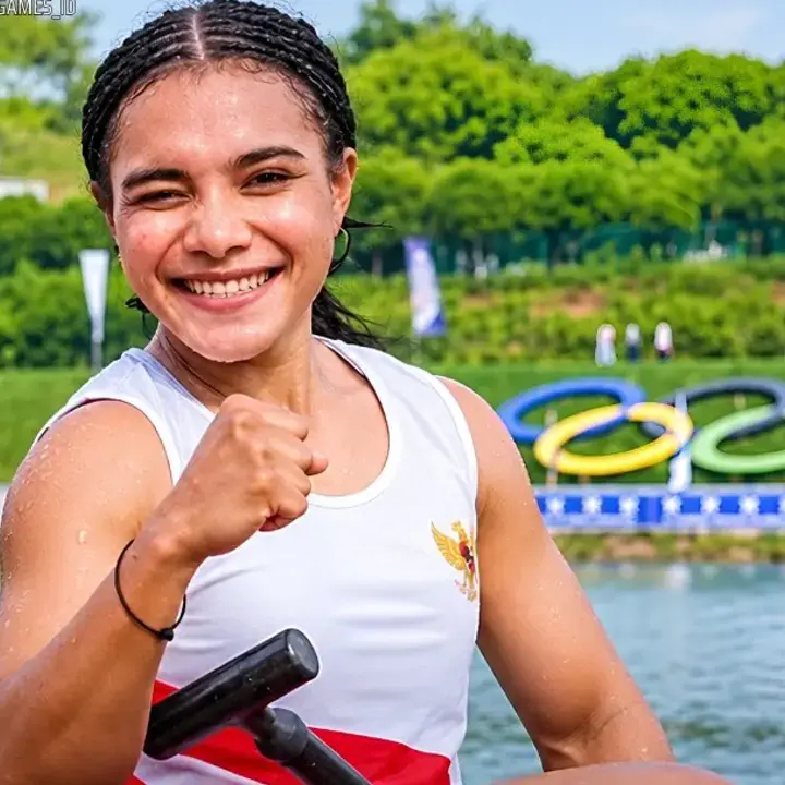 Herlin Aprilin Lali Sumbang Medali Perunggu Canoe Sprint Asian Games 2026