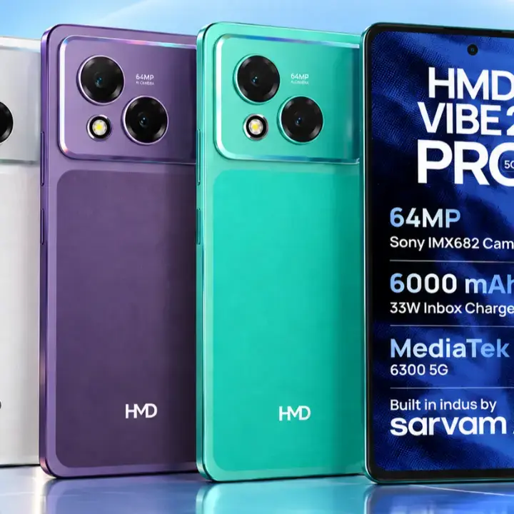 HMD Vibe 2 Pro 5G Meluncur di India, Bawa Kamera Sony 64MP dan Chipset Dimensity 6300