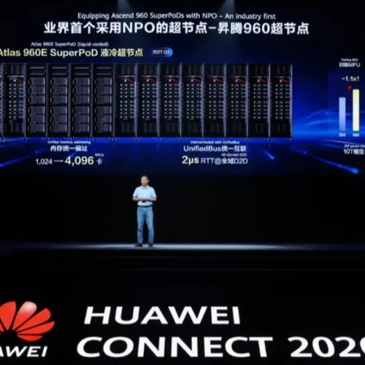 Huawei Luncurkan Atlas 960E SuperPoD untuk Model AI Skala Besar