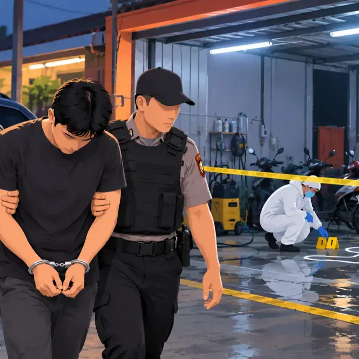 Pria Asal Magetan Ditangkap Polisi, Diduga Pelaku Pembunuhan Wanita di Ruko Steam Motor