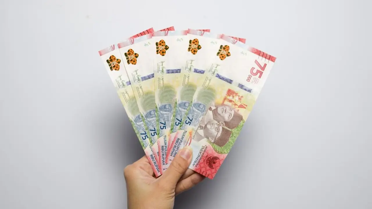 Ilustrasi Uang Kertas 75 Ribu Rupiah