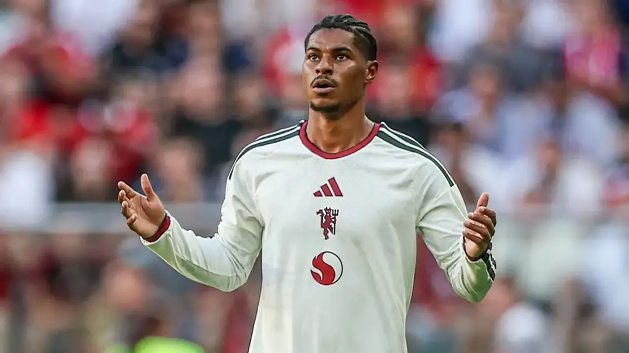 Marcus Rashford pemain Manchester United