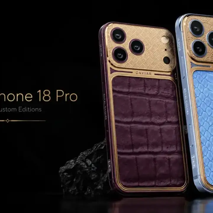Caviar Rilis iPhone 18 Pro (Max) Edisi Mewah Berbalut Emas 24K dan Titanium