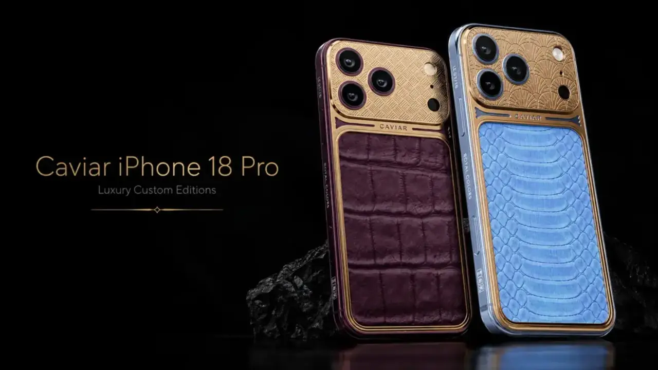 Caviar Rilis iPhone 18 Pro (Max) Edisi Mewah Berbalut Emas 24K dan Titanium