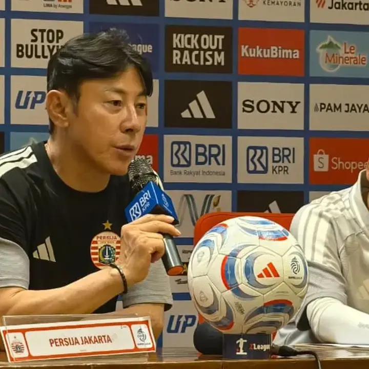 Shin Tae-yong Sambut Laga Persija Kontra Java United dengan Optimis