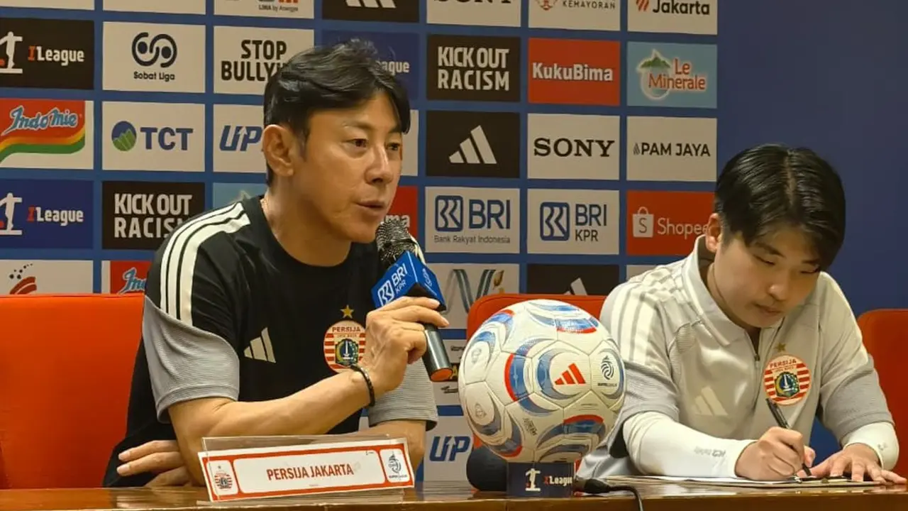Shin Tae-yong Sambut Laga Persija Kontra Java United dengan Optimis