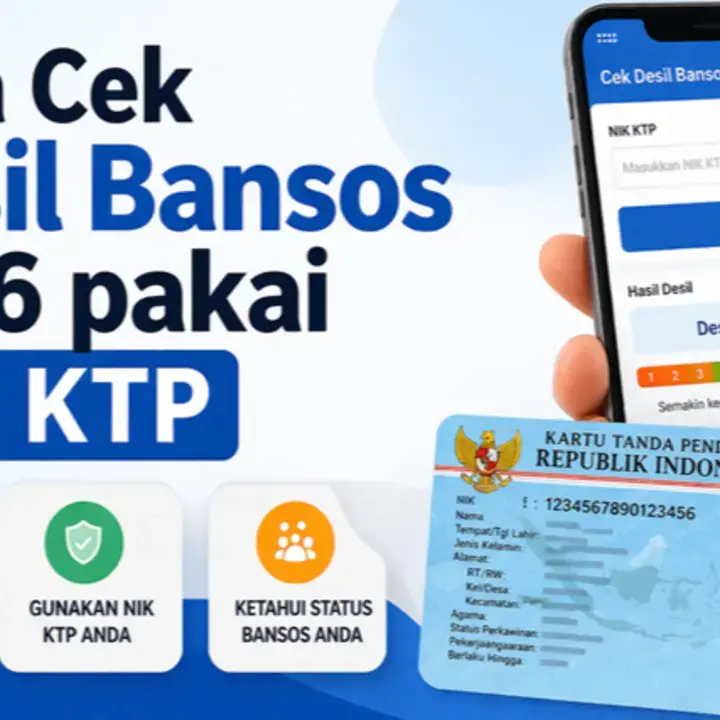Cara Cek Desil Pakai NIK KTP dan Solusi Jika Data Tidak Sesuai