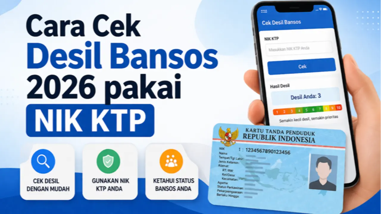 Cara Cek Desil Pakai NIK KTP dan Solusi Jika Data Tidak Sesuai