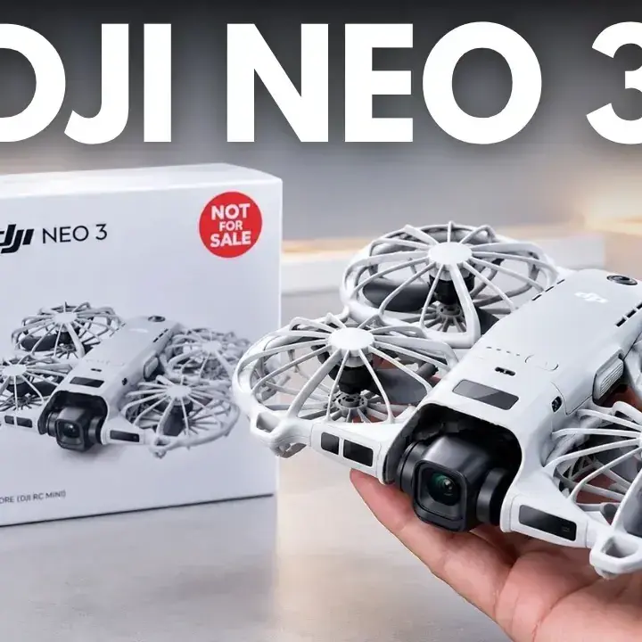 Bocoran DJI Neo 3 Ungkap Desain Baru dan Controller Berlayar