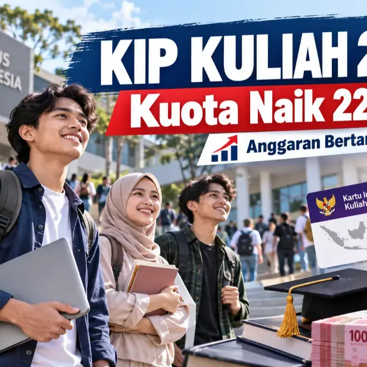 KIP Kuliah 2027 Diperluas, 220 Ribu Mahasiswa Baru Masuk Target