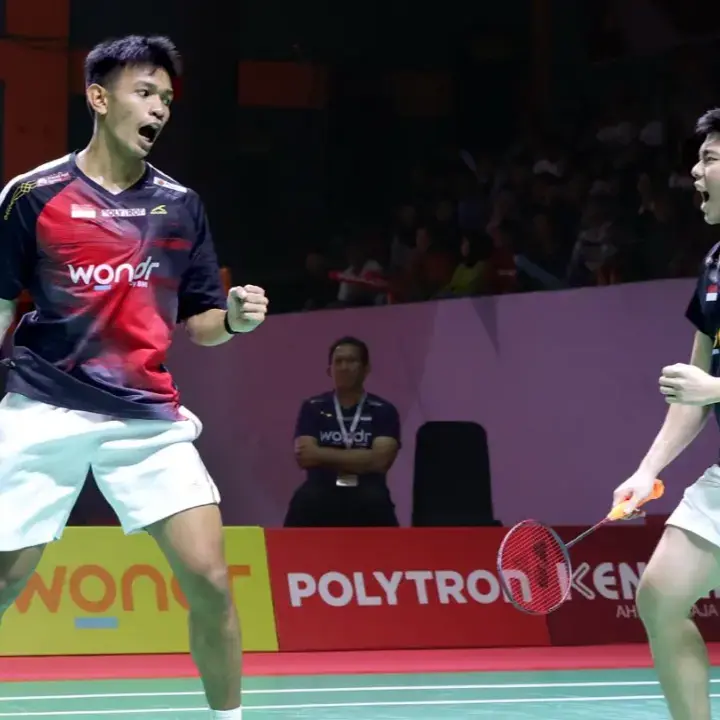 Taufik/Ongky Juara Ganda Putra Polytron Surabaya International Challenge 2026 Usai Taklukkan Yere/Patra
