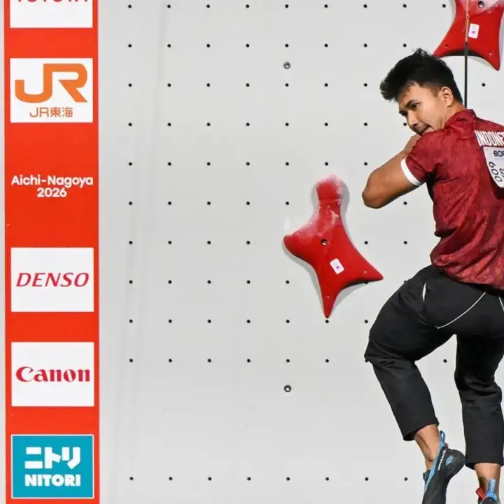 Aditya Pecahkan Rekor Asian Games 2026, 4 Atlet Indonesia Lolos ke Final Panjat Tebing