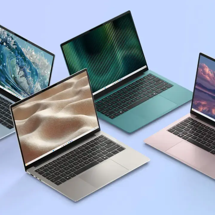 Dell 14S Meluncur, Laptop Ringan dengan Layar 120Hz dan Baterai 21 Jam