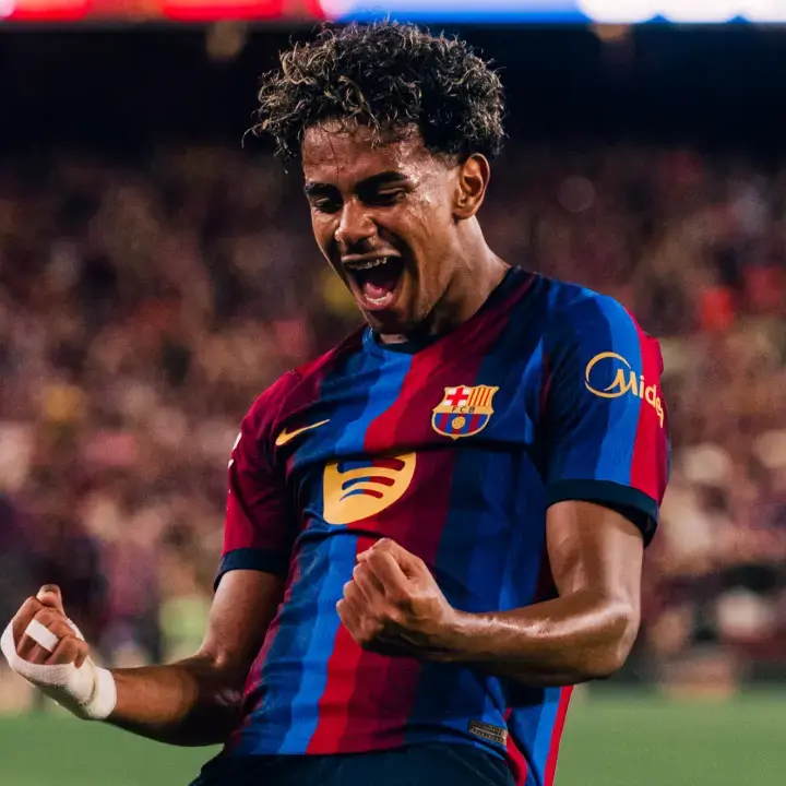 Lamine Yamal Cetak Gol ke-50 untuk Barcelona, Lampaui Rekor Mbappe dan Haaland