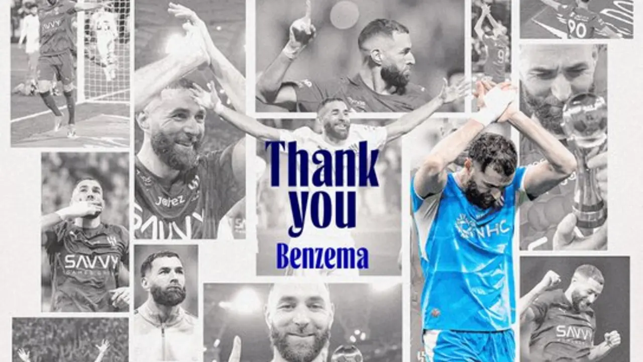 Karim Benzema keluar dari AL Hilal